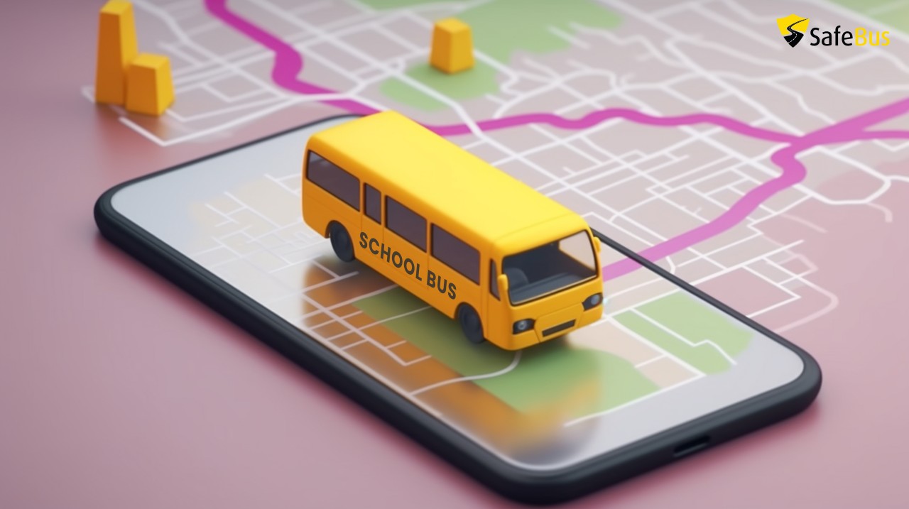 Transport management system software for school bus tracking and safety